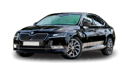Skoda Superb private chauffeur car in Morocco