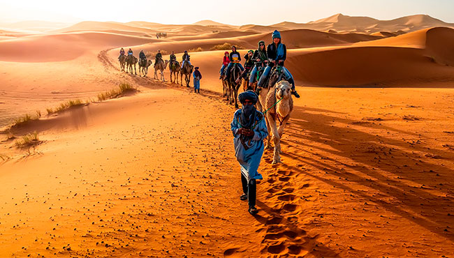 Morocco desert tour in Sahara with private transport
